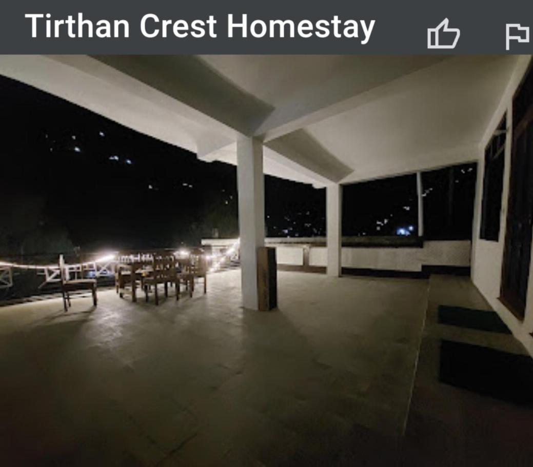 Tirthan Crest Homestay Banjār Esterno foto